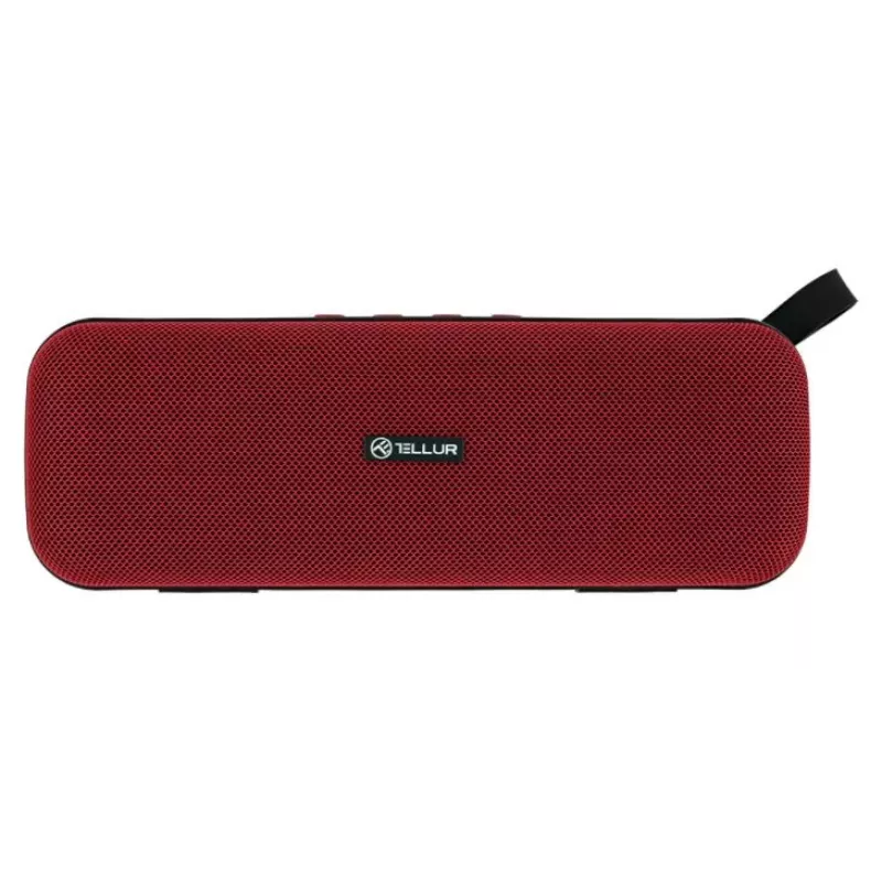 Nešiojamas garsiakalbis Tellur Bluetooth Speaker Loop 10W Raudonas