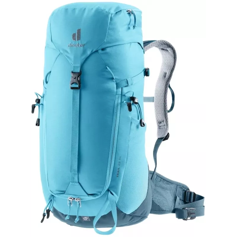 Kuprinė DEUTER Trail 22 SL moteriška pėsčiųjų kuprinė, 22 L, lagūna-atlanto, poliesteris, 990 g