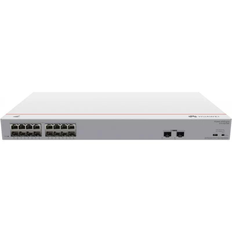 HUAWEI eKit S110 Series S110-16LP2SR Nereglamentuojamas L2 Gigabit Ethernet (10/100/1000) maitinimas per Ethernet (PoE) 1U pilka