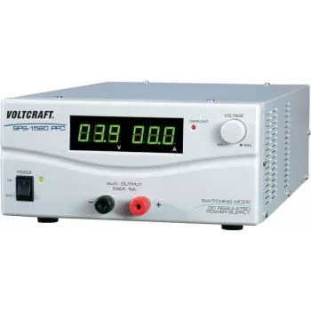 Voltcraft laboratorinis maitinimo šaltinis, reguliuojamas SPS 1560 PFC 1 - 15 V/DC 60 - 6 A 900 W 2 x nuotolinis valdymas (SPS-9600)