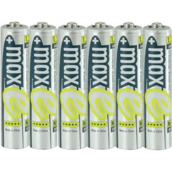 Ansmann 4+2 nemokamos įkraunamos baterijos maxE Micro AAA 800 mAh
