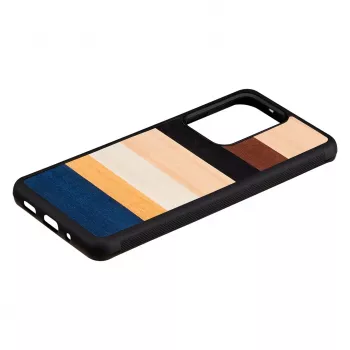 Telefono dėklas „man and wood“ Samsung Galaxy S20 Ultra – juodas
