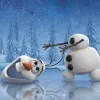 Dėlionė Ravensburger Winter Adventures (3×49 dalių) – Disney Ledynmetis