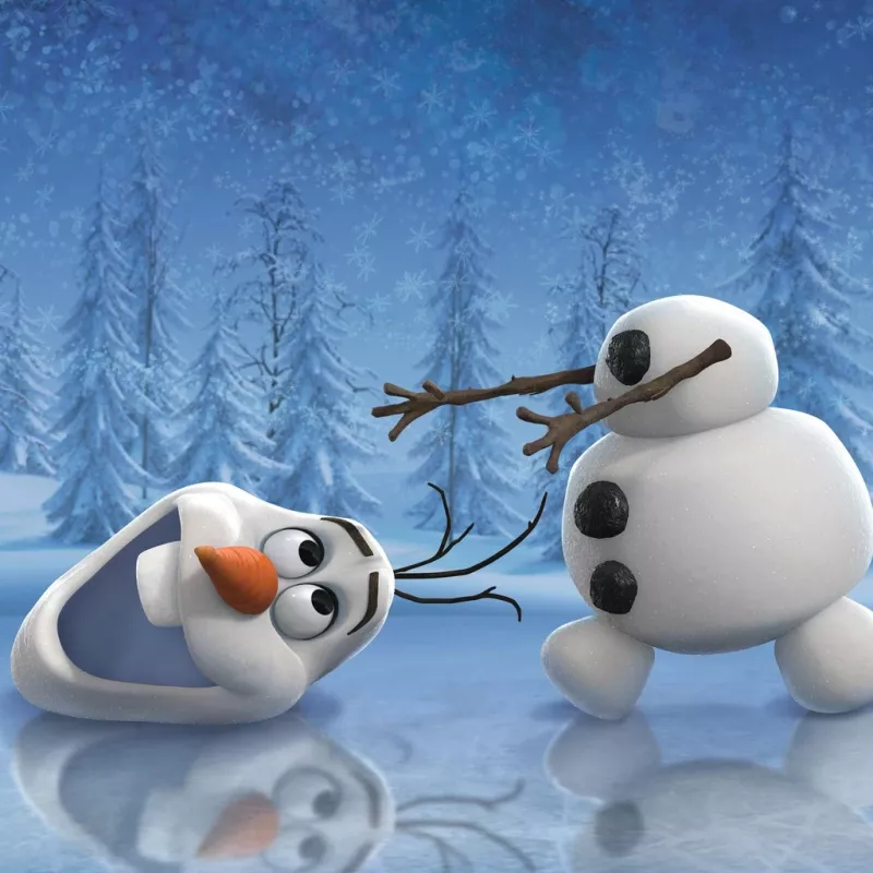 Dėlionė Ravensburger Winter Adventures (3×49 dalių) – Disney Ledynmetis