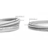 Tinklo laidas Digitus CAT 6A U/UTP Slim Patch Cord RJ-45 Cat6a 2m pilkas