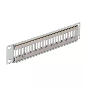 Patch Panel DeLOCK 43327 1U 12x Keystone pilkas