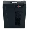 Popieriaus smulkintuvas REXEL Secure X8 – kryžminis pjovimas P-4, 4x40 mm, 8 lapų talpa, 14 L krepšelis, juodas