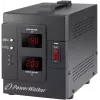Įtampos reguliatorius PowerWalker AVR 2000 SIV FR, 2 AC lizdai, 110–280 V, juodas