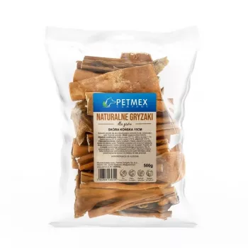 PETMEX Horse Skin 500 g – natūralus kramtomas žaislas šunims iš arklio odos