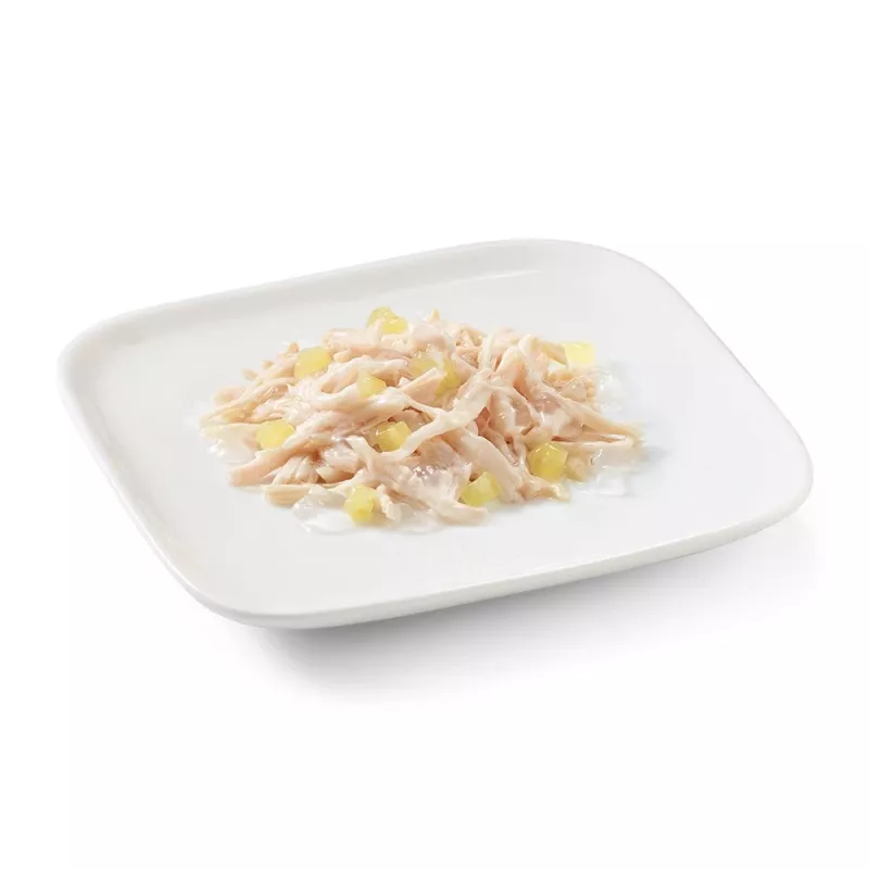 SCHESIR Vištiena su ananasais želėje - šlapias šunų maistas - 150g