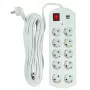 Power Plant, Llc EX610563 ilginimo laidas 10 m, 10 kištukinių lizdų, 2 USB-A prievadai