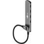 Goobay Slim 4 prievadų USB 3.2 centras USB-C → 4x USB-A, 5 Gbit/s (79160)