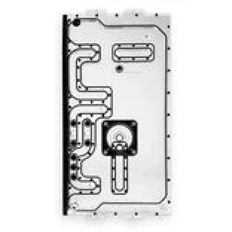 Distroplate Stealkey Customs SK-Crosscool III, skirta Lian Li O11 DYNAMIC EVO, su D-RGB apšvietimu