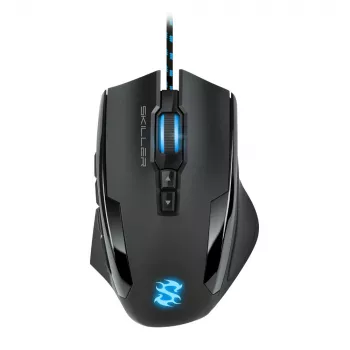 Sharkoon Skiller SGM1 pelė žaidimams, dešinei rankai, USB-A, optinė, 10800 DPI