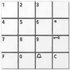 Siedle COM 611-02 W klaviatūra, balta (200036516-00)