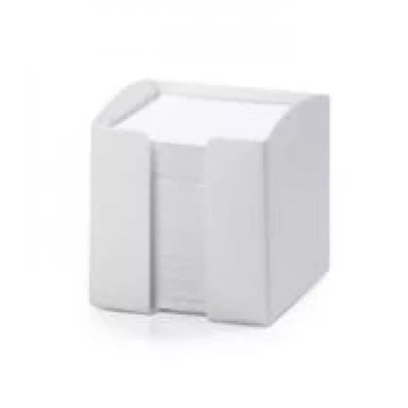 Durable TREND Square White užrašų bloknotas 105x100x100 mm