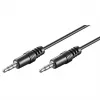 Garso kabelis Goobay 51659 2,5 m 3,5 mm juodas