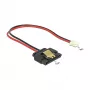 SATA maitinimo laidas DeLOCK 85336 0,2 m įvairiaspalvis