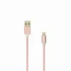 Sbox USB 2.0 8 Pin IPH7-RG laidas, rožinis auksas