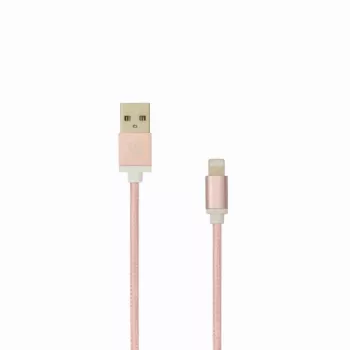 Sbox USB 2.0 8 Pin IPH7-RG laidas, rožinis auksas
