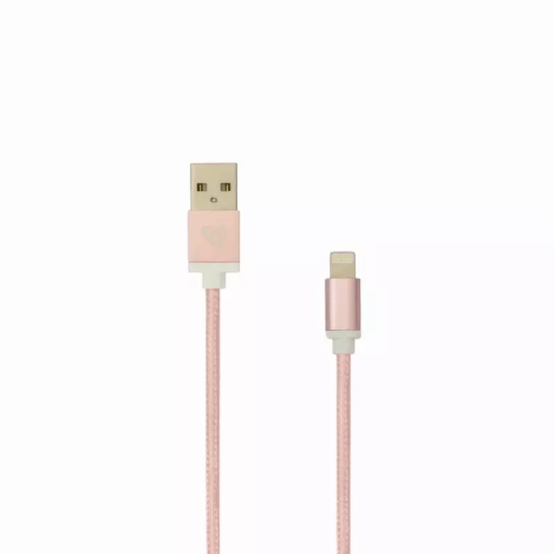 Sbox USB 2.0 8 Pin IPH7-RG laidas, rožinis auksas