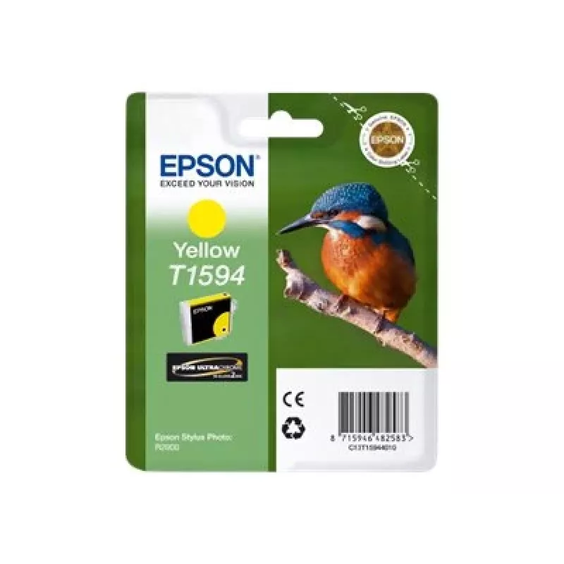 Kasetė EPSON T1594 17 ml UltraChrome Hi-Gloss2 Geltona