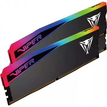 Patriot Viper Elite 5 Ultra RGB 48 GB (2x 24 GB) DDR5-6400 CL32 atminties rinkinys, juoda