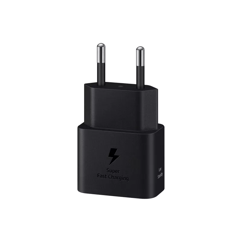 Samsung EP-T2510 universalus juodas USB greitojo įkrovimo adapteris patalpoms