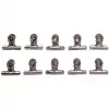 MAUL metalinis segtuvas, spalva: nikelis, plotis 50 mm, suspaudimo plotis 20 mm, savitarnos pakuotė (21750-96)