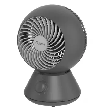 Stalinis ventiliatorius Midea MFT302R0BPK – 3 greičiai, svyravimas, tamsiai pilka