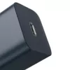 Baseus Super Si Power įkroviklis su USB-C į Lightning kabeliu 20W Mėlynas