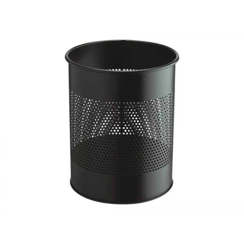 Durable šiukšlių dėžė popieriui – apvali – 15 L – plieninė