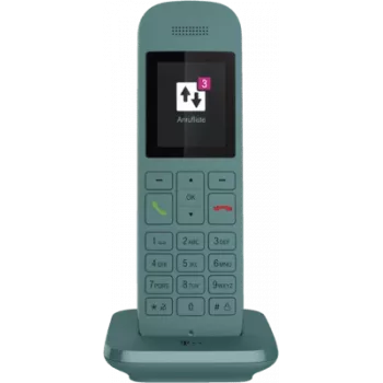 Belaidis telefono ragelis Telekom Speedphone 12 Petrol – DECT ragelis su ilga baterijos veikimo trukme