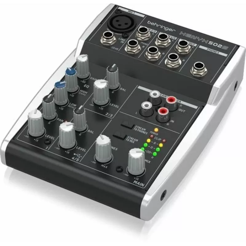 Behringer XENYX 502S – analoginis garso maišytuvas