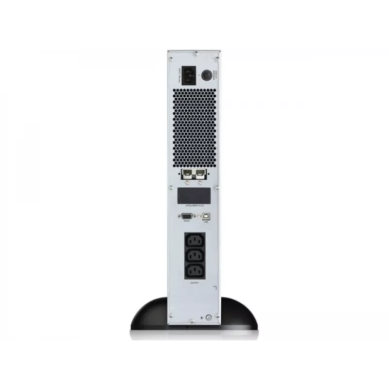 PowerWalker VFI 1000CRM LCD nepertraukiamo maitinimo šaltinis (UPS) Dvigubo keitimo (Online) 1 kVA 800 W 3 AC lizdai