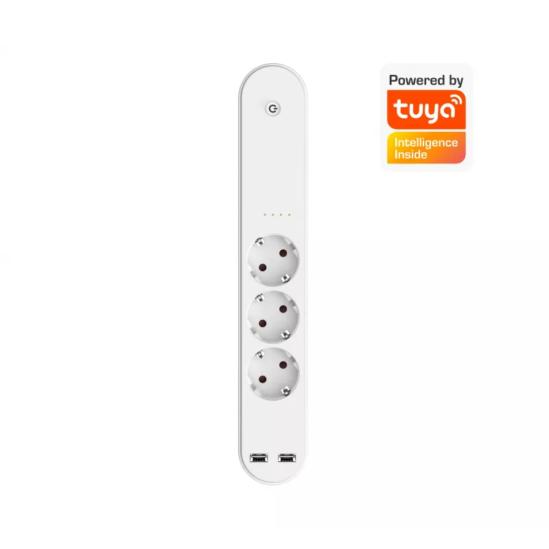 Išmanusis ilgintuvas Denver SHP-310U 3 AC lizdai F tipas 3680 W