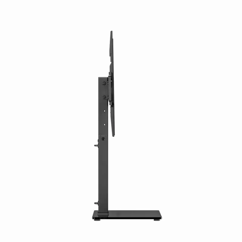 Grindinis TV stovas GEMBIRD TVS-D75S-01 37–75 colių, plieninis, reguliuojamas aukštis ir pakreipimas, VESA 75x75–600x400, 40 kg