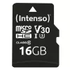 Intenso 3433470 atminties kortelė microSDHC 16GB, 10 klasė, su adapteriu