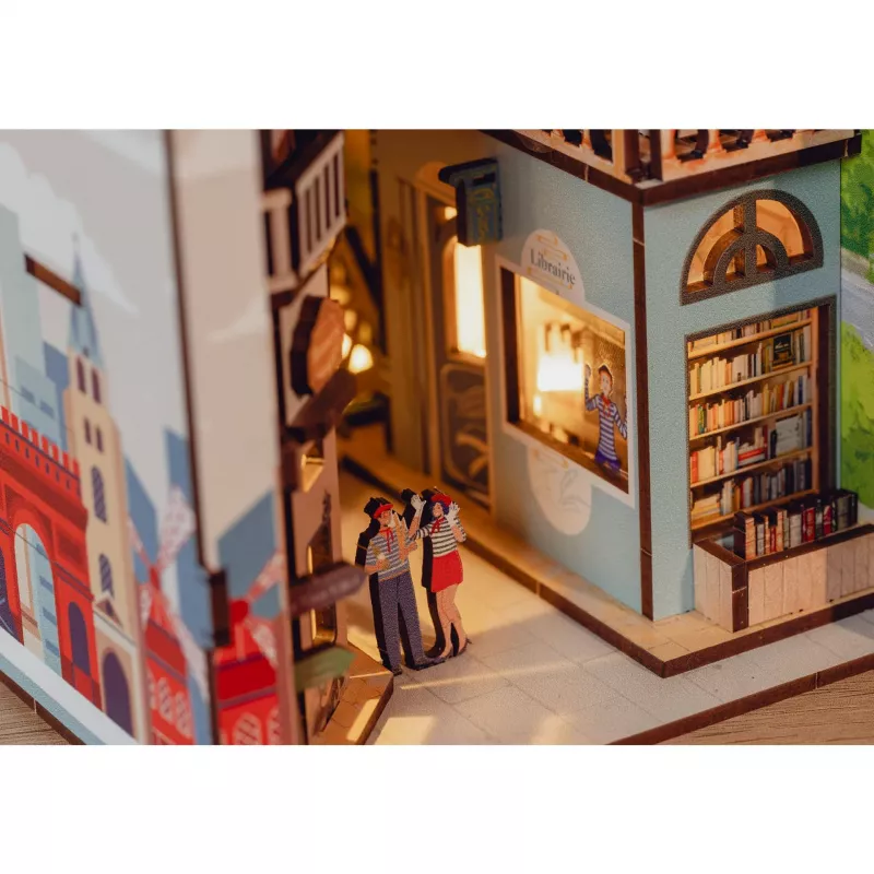 REVELL Tiny Adventures „Paryžius“ – miniatiūrinis popierinis laivo modelis, kūrybinis hobis