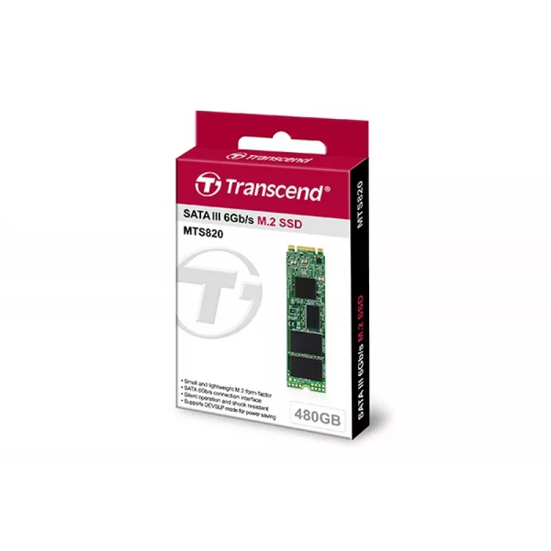 SSD diskas Transcend 480GB M.2 6Gbit/s TS480GMTS820S