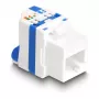 DeLOCK 88130 Keystone modulis plokščias RJ-45 mėlynas baltas 22,5 mm