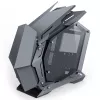 Jonsbo MOD3 Mini Micro-ATX korpusas su vitrininiu grūdintu stiklu - Pilka - Bokštinis