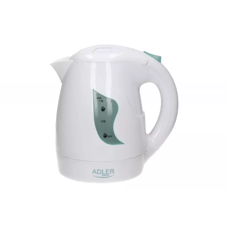 Adler AD 08 elektrinis virdulys 1 L 850 W baltas