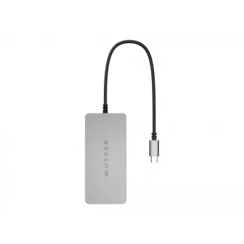HYPER HDMB2 sąsajų centras USB 3.2 Gen 1 (3.1 Gen 1) Type-C 5000 Mbit/s nerūdijantis plienas