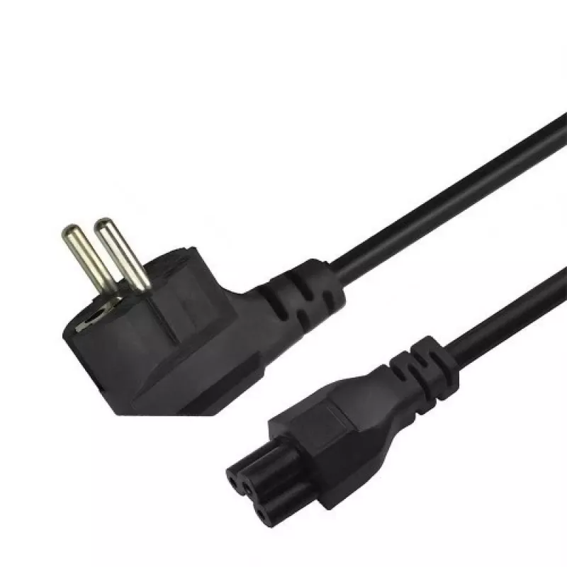 Maitinimo laidas Savio Strom IEC 60320 C5 CEE 7/7 3m juodas C5 mova C tipo