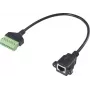 Renkforce RJ45 tinklo adapterio kabelis [1x RJ45 lizdas 8p8c - 1x gnybtinis jungimas] 30 cm (RF-6443976)