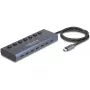 DeLOCK 63410 USB 3.2 Gen 1 Type-C USB centras 5000 Mbit/s mėlynas