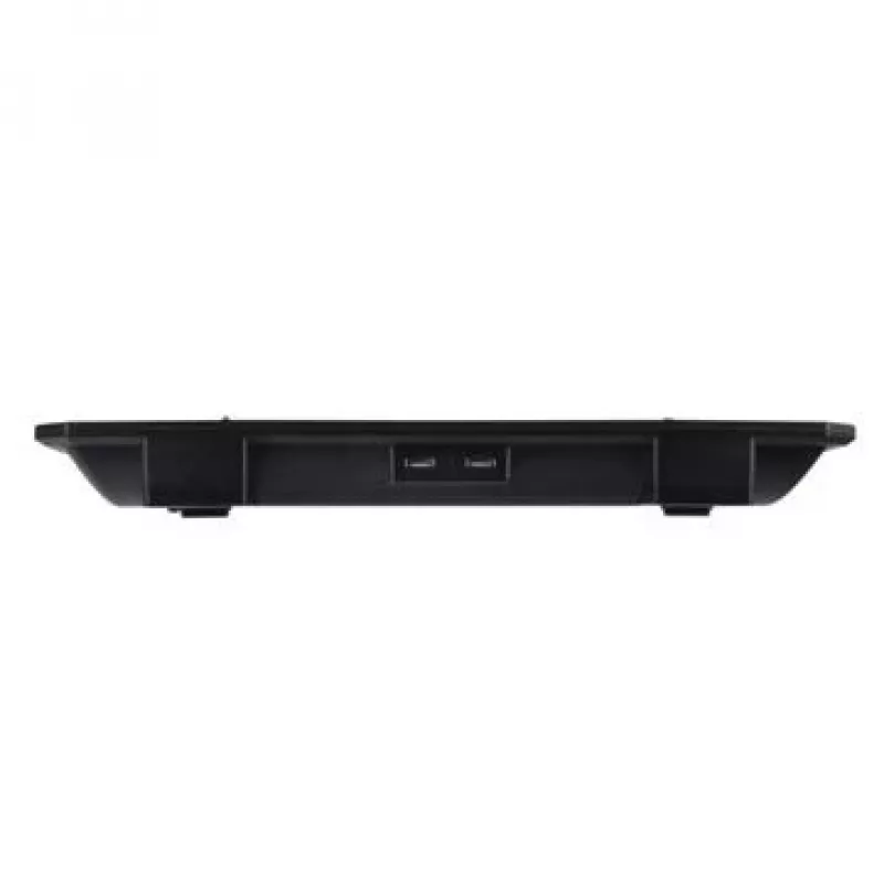 Aušinimo padėklas nešiojamam kompiuteriui THERMALTAKE CL-N002-PL12BL-A su 12 cm ventiliatoriumi, aliuminis ir plastikas, 390×277.5×49.3 mm, 1000–1300 RPM