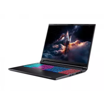 Nešiojamas kompiuteris Acer Nitro 16S AI AN16S-61-R9ZH – 16 colių WQXGA, AMD Ryzen AI 9 365 3.3 GHz, 32 GB DDR5, 1 TB SSD, NVIDIA GeForce RTX 5070, Windows 11 Home, juodas