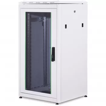 DIGITUS Professional Unique DN-19 22U-6/6-1 – tinklo spinta, šviesiai pilka RAL 7035, 22U, 48,3 cm (19 inch)